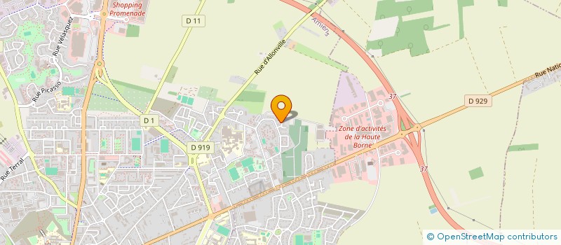 localisation de l'entreprise MADAME LEILA KESRAOUI  AMIENS