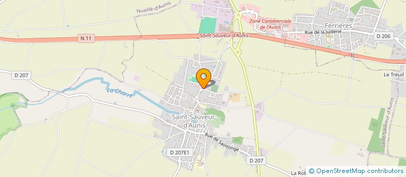 localisation de l'entreprise MADAME LEILA KHALI  SAINT SAUVEUR D'AUNIS