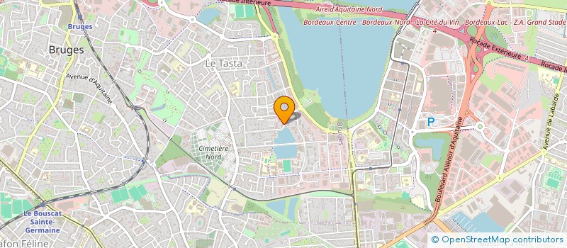 localisation de l'entreprise MADAME LEILA KHALIFA  BRUGES