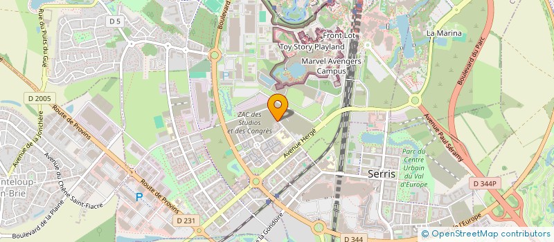 localisation de l'entreprise MADAME LEILA KHELIL  CHESSY