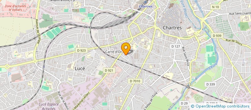 localisation de l'entreprise MADAME LEILA KHELILI à LUCE