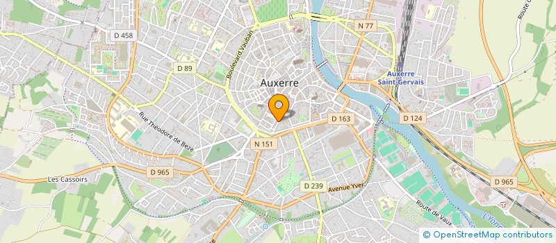 localisation de l'entreprise MADAME LEILA LAASSIKRI à AUXERRE