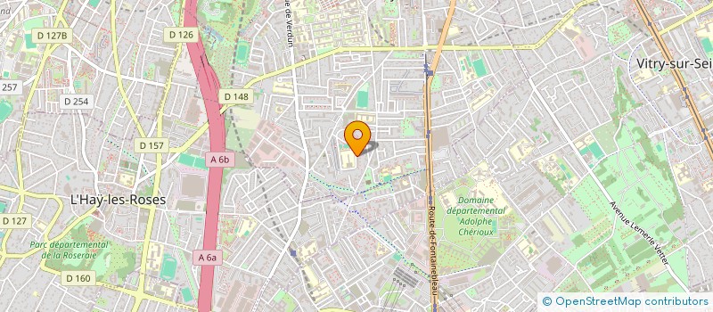 localisation de l'entreprise MADAME LEILA LAGUEL  VILLEJUIF