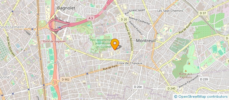 localisation de l'entreprise MADAME LEILA LAIGLE à MONTREUIL