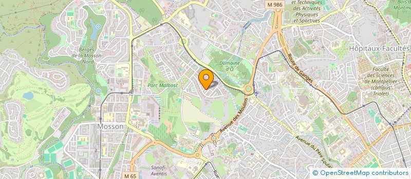 localisation de l'entreprise MADAME LEILA LAKHOUITRI à MONTPELLIER