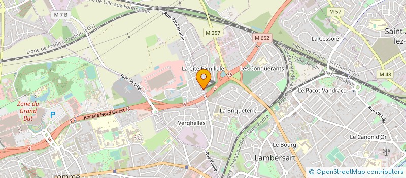 localisation de l'entreprise MADAME LEILA LAMAALLEM à LAMBERSART