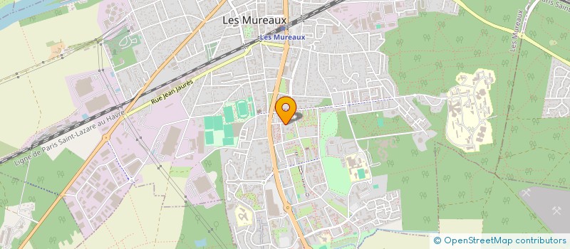 localisation de l'entreprise MADAME LEILA LAMIR à LES MUREAUX