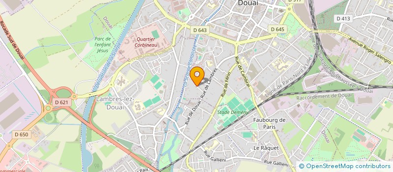 localisation de l'entreprise MADAME LEILA LANNOY  DOUAI