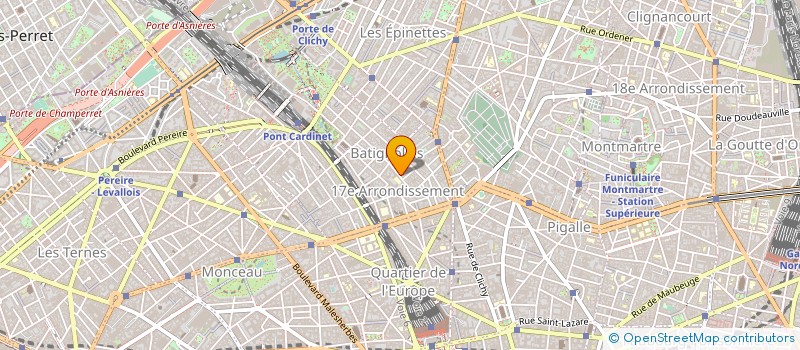 localisation de l'entreprise MADAME LEILA LARBI  PARIS