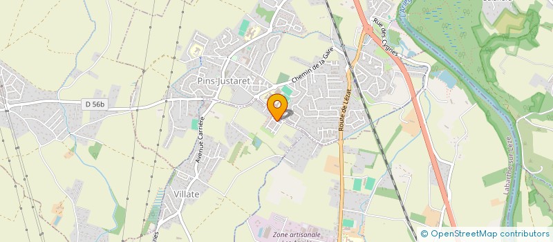 localisation de l'entreprise MADAME LEILA LAZAR  VILLATE