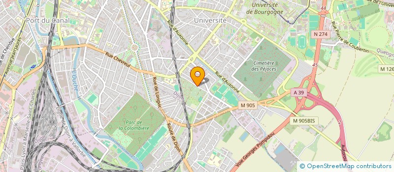 localisation de l'entreprise MADAME LEILA LEMANCEAU à DIJON