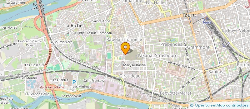 localisation de l'entreprise MADAME LEILA LEOURIER CAVUSOGLU  LOCHES