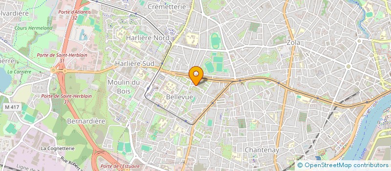 localisation de l'entreprise MADAME LEILA LOUALI à NANTES