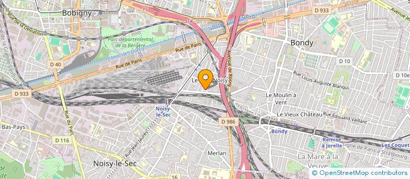 localisation de l'entreprise MADAME LEILA LOUBLI à NOISY-LE-SEC