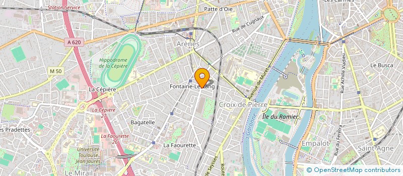 localisation de l'entreprise MADAME LEILA M'SAAD à TOULOUSE