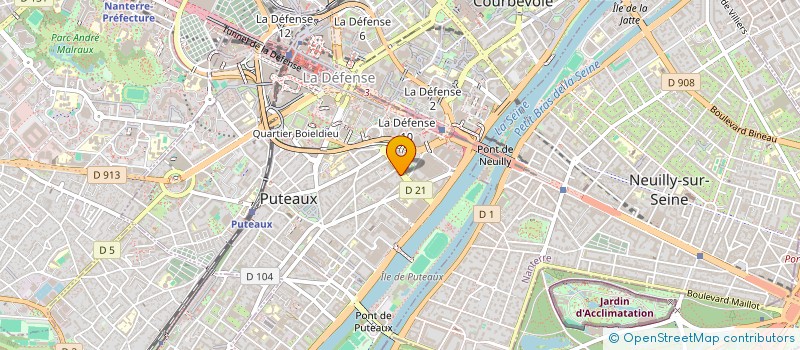 localisation de l'entreprise MADAME LEILA MAARFIA à PUTEAUX