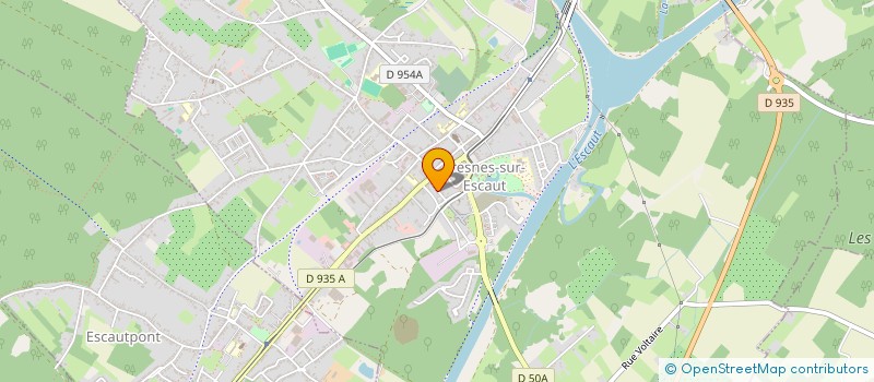 localisation de l'entreprise MADAME LEILA MARTINEZ  FRESNES-SUR-ESCAUT