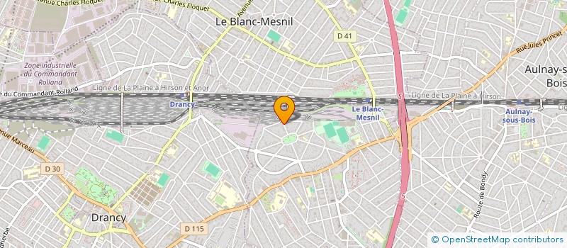 localisation de l'entreprise MADAME LEILA MOEDDEB à LE BLANC-MESNIL