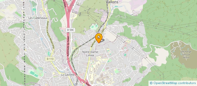 localisation de l'entreprise MADAME LEILA MOGHRAOUI  SEPTEMES-LES-VALLONS