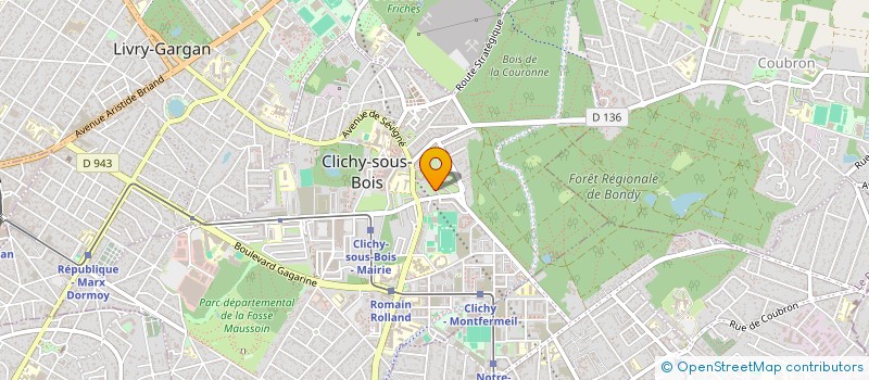 localisation de l'entreprise MADAME LEILA MSELEK à CLICHY-SOUS-BOIS