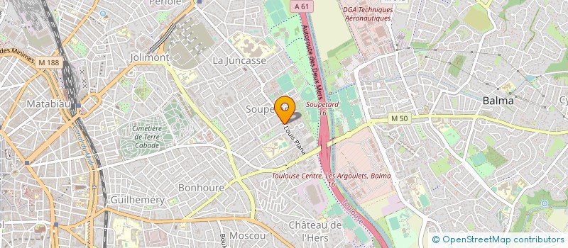 localisation de l'entreprise MADAME LEILA NEZZAR à TOULOUSE