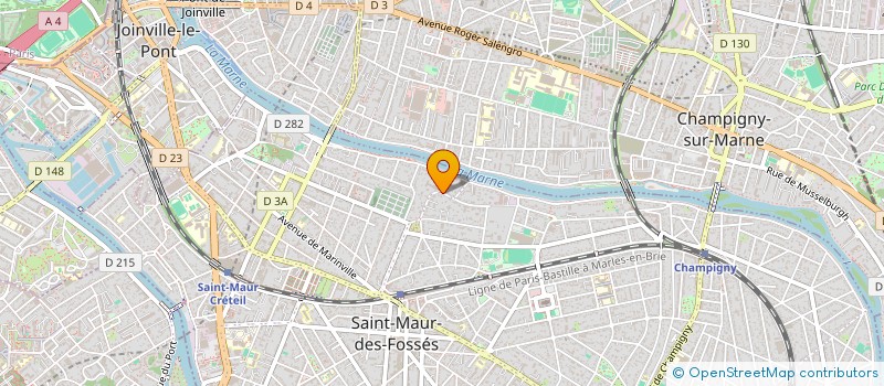 localisation de l'entreprise MADAME LEILA NOBLET à SAINT-MAUR-DES-FOSSES