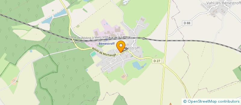 localisation de l'entreprise MADAME LEILA NOURDINE  VAHL-LES-BENESTROFF