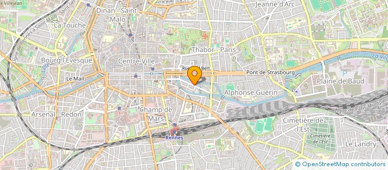 localisation de l'entreprise MADAME LEILA OUANES  RENNES