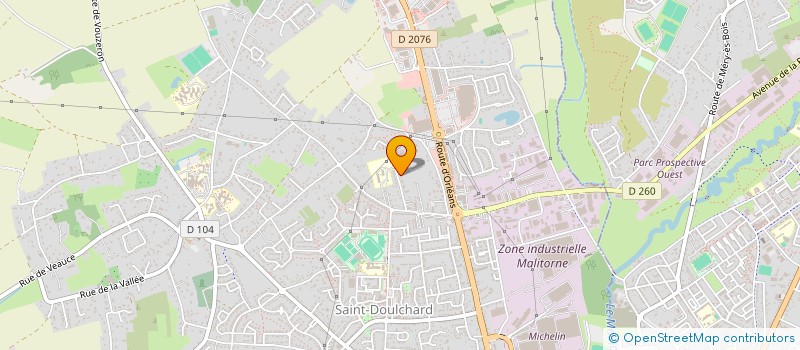 localisation de l'entreprise MADAME LEILA OUAROUAR  SAINT-DOULCHARD