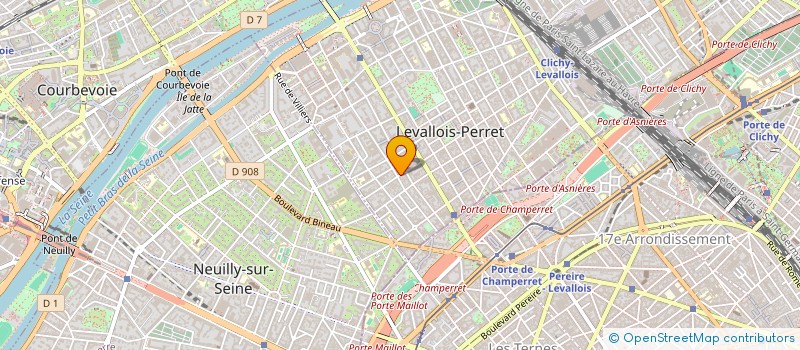 localisation de l'entreprise MADAME LEILA OUBRAHIM à LEVALLOIS-PERRET