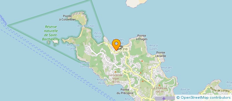 localisation de l'entreprise MADAME LEILA OUERTANI à SAINT BARTHELEMY
