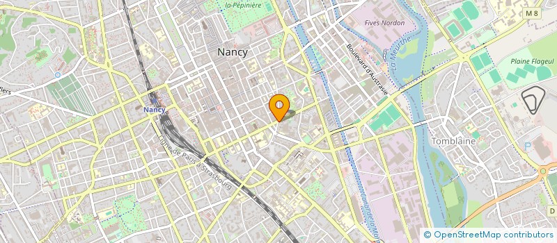 localisation de l'entreprise MADAME LEILA OUMRAIENE  NANCY