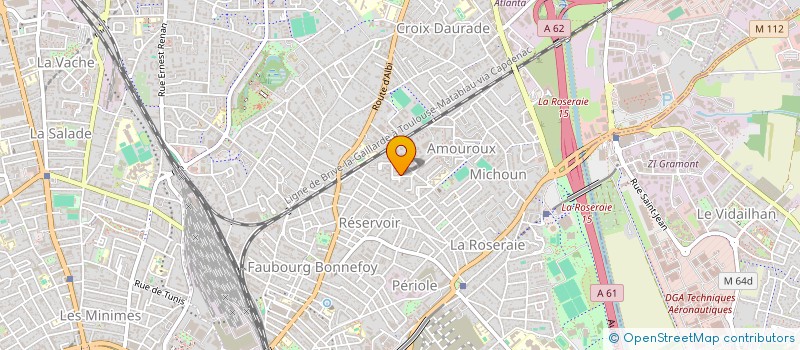 localisation de l'entreprise MADAME LEILA POTHIN à TOULOUSE
