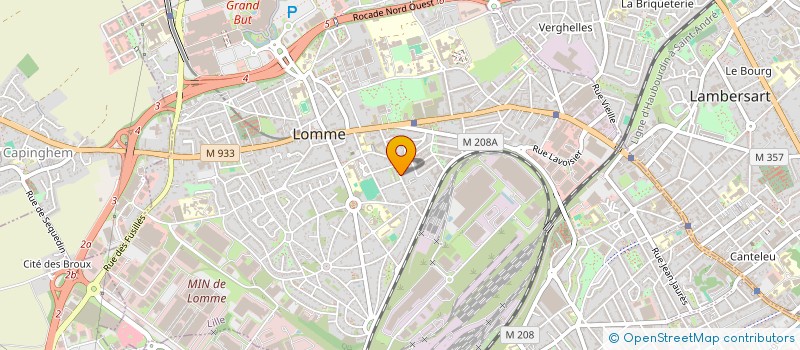 localisation de l'entreprise MADAME LEILA RASMI à LILLE