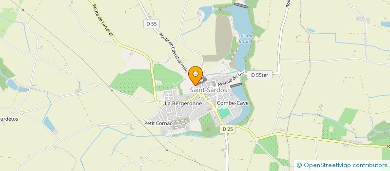 localisation de l'entreprise MADAME LEILA REBBOUH  AUCAMVILLE