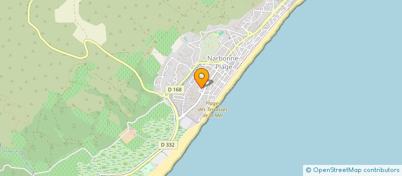 localisation de l'entreprise MADAME LEILA REZZOUG  NARBONNE