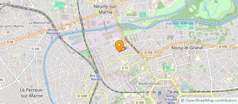 localisation de l'entreprise MADAME LEILA ROSTOM à NOISY-LE-GRAND