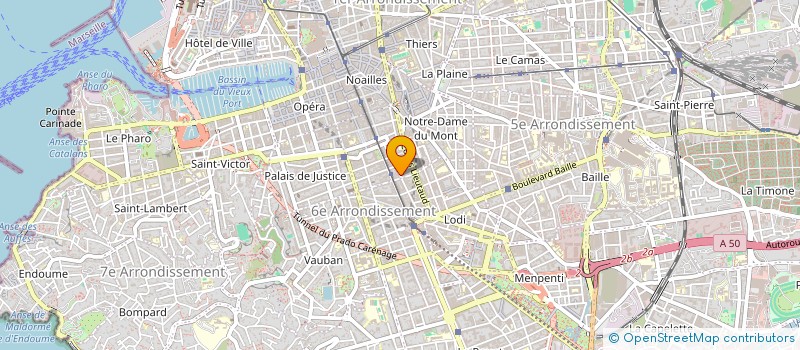 localisation de l'entreprise MADAME LEILA SAADNA à MARSEILLE