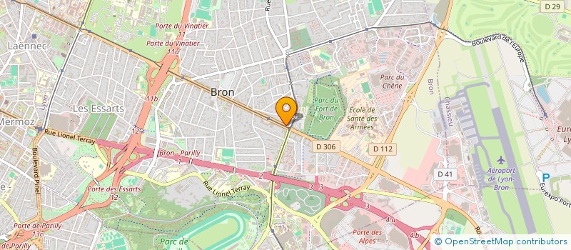 localisation de l'entreprise MADAME LEILA SAIDANI  BRON