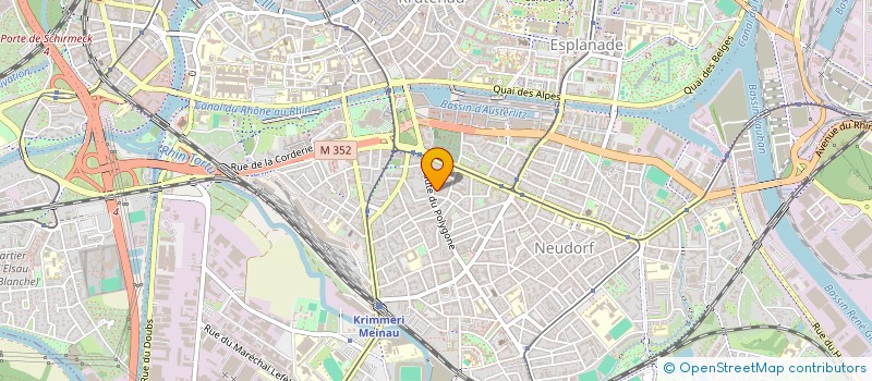 localisation de l'entreprise MADAME LEILA SAJIE à STRASBOURG