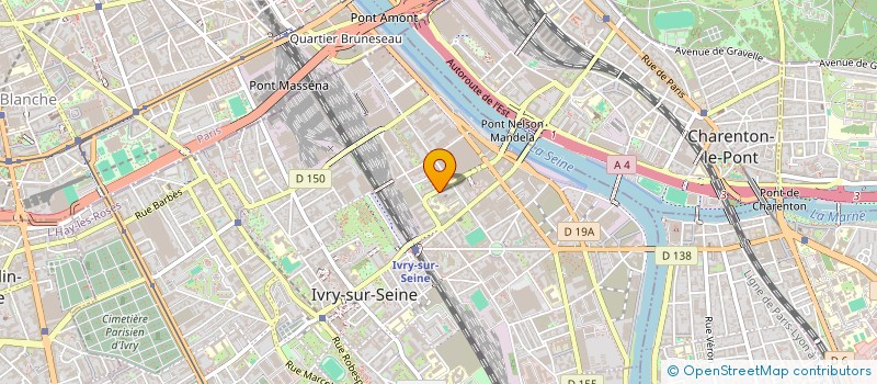 localisation de l'entreprise MADAME LEILA SCHNEPS  IVRY-SUR-SEINE