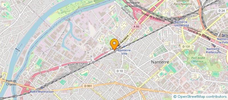 localisation de l'entreprise MADAME LEILA SEDUK à NANTERRE