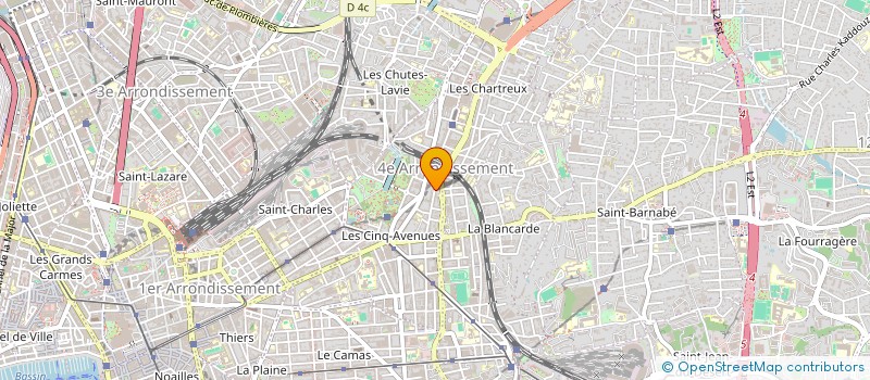 localisation de l'entreprise MADAME LEILA SIDI IKHLEF à MARSEILLE