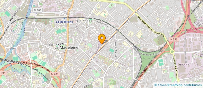 localisation de l'entreprise MADAME LEILA SMAALI à LILLE