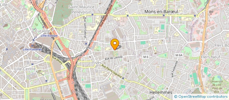 localisation de l'entreprise MADAME LEILA SMAGGHUE à LILLE