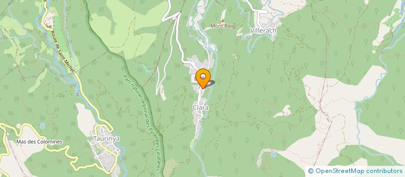localisation de l'entreprise MADAME LEILA SMAIL  CLARA-VILLERACH