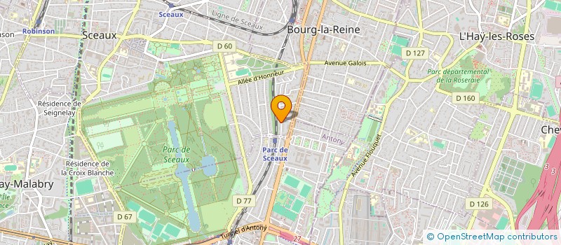 localisation de l'entreprise MADAME LEILA SOUA à SCEAUX