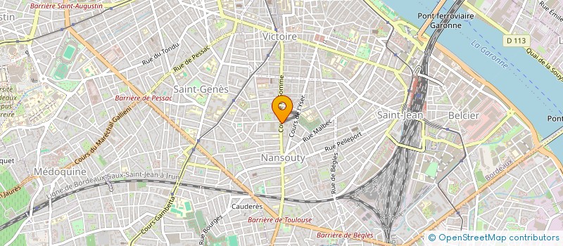 localisation de l'entreprise MADAME LEILA SRHIR  BORDEAUX