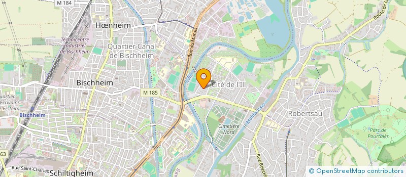 localisation de l'entreprise MADAME LEILA STRAUB  STRASBOURG