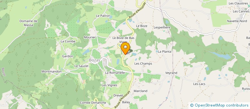 localisation de l'entreprise MADAME LEILA TUIN  BOZAS